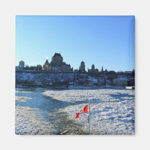 Imán Río San Lorenzo y Ciudad Vieja de Quebec, Quebec