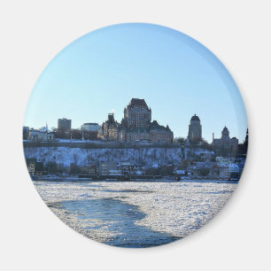 Imán Río San Lorenzo y Ciudad Vieja de Quebec, Quebec