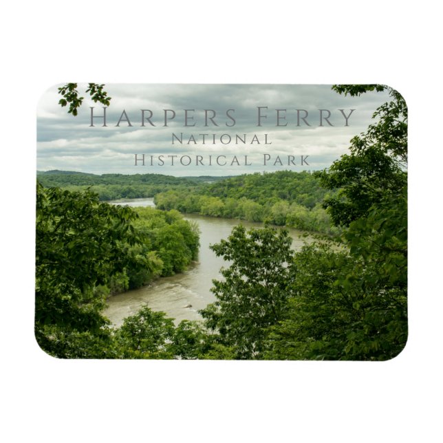 Imán Río Shenandoah, Harpers Ferry NHP (Horizontal)