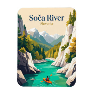 Imán Río Soča, Eslovenia