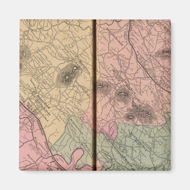 Imán Río Sur, Condado de Augusta (Frente)