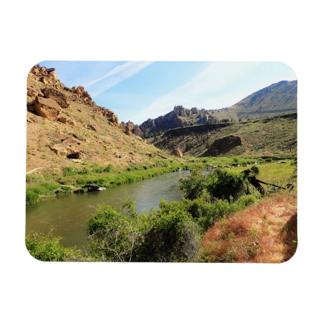 Imán Río Torcido, OR (Horizontal)