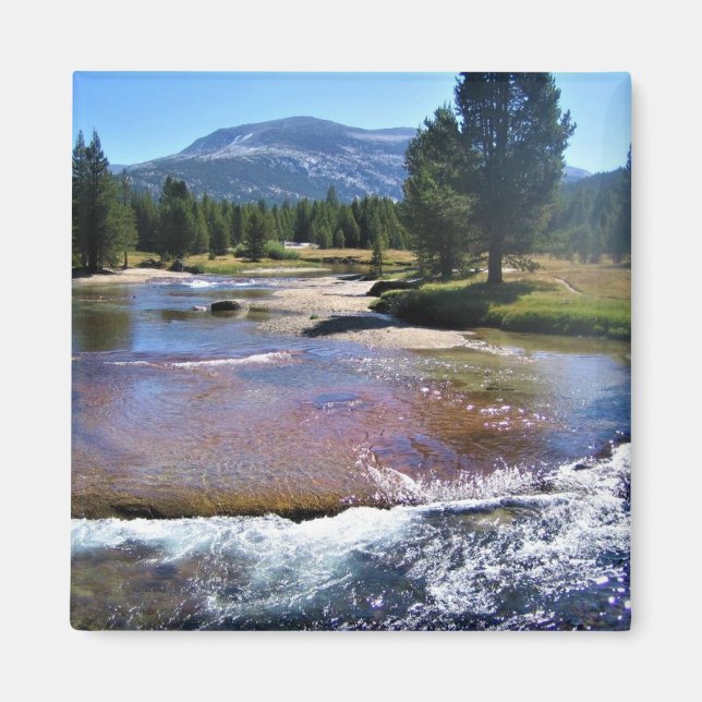 Imán Río Tuolumne en Tuolumne Meadows, Yosemite, CA (Frente)