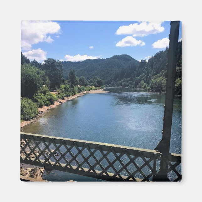 Imán Río Umpqua, Oregón (Frente)