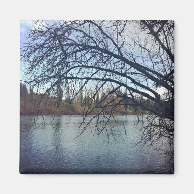 Imán Río Willamette, Oregón (Frente)