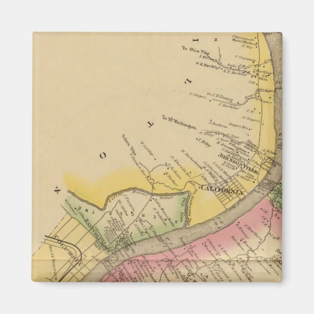 Imán Río y Valle del Alto Ohio (Frente)