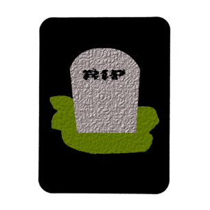 Imán RIP Tombstone Premium Magnet