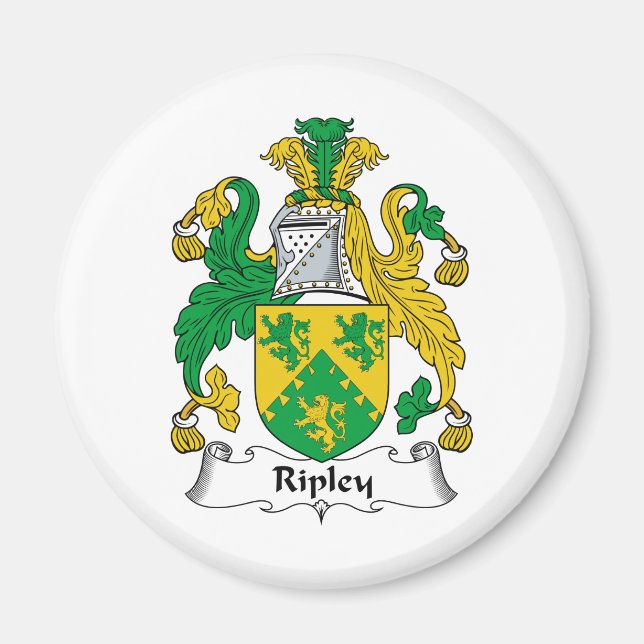 Imán Ripley Family Crest (Frente)