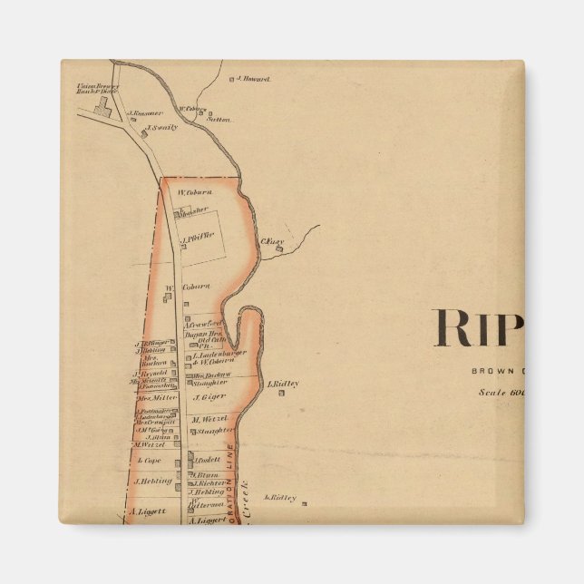 Imán Ripley, Ohio (Frente)