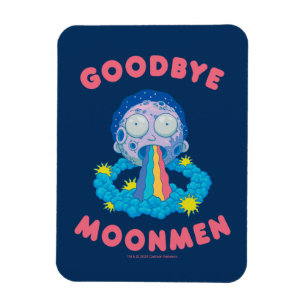 Imán RIQUEZA Y MORTY™ Adiós luna