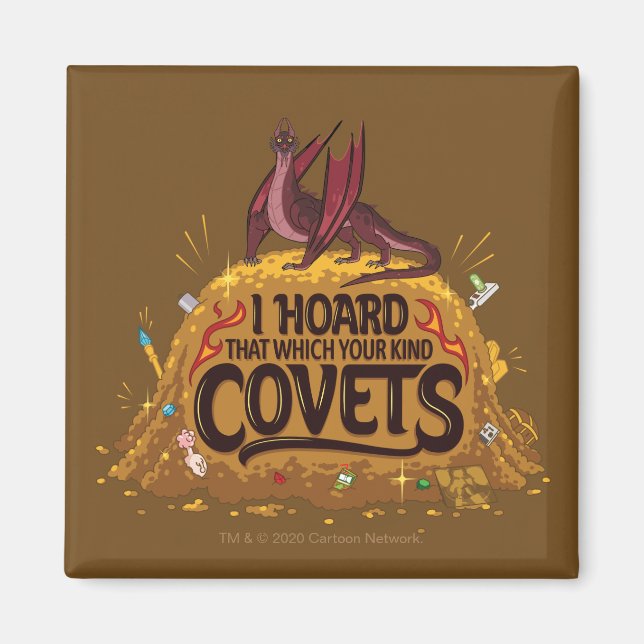 Imán RIQUEZA Y MORTY™| Hoard de Balthromaw (Frente)