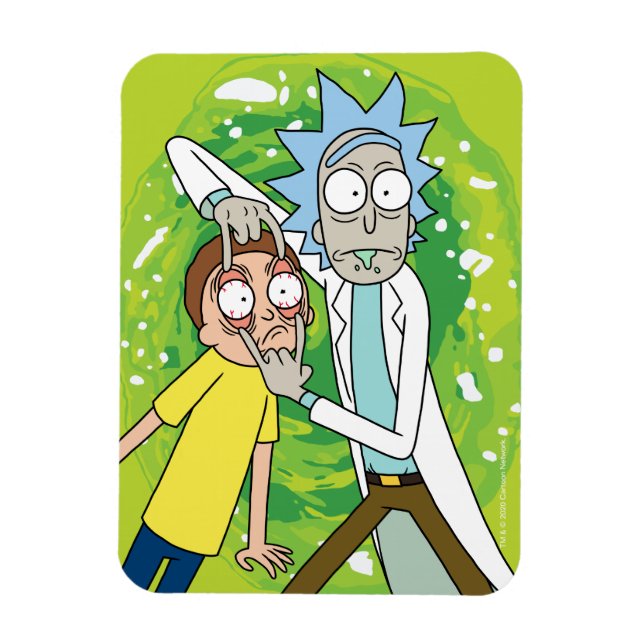 Imán RIQUEZA Y MORTY™| Mira Eso (Vertical)