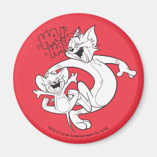 Imán Risa de Tom y Jerry el Tom y Jerry
