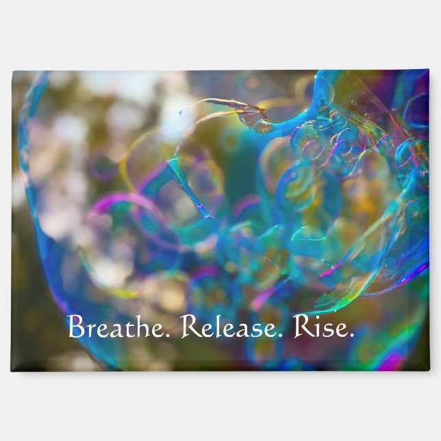 Imán Rise Like a Bubble (Anverso)