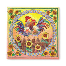 RISE & SHINE ROOSTERS, de SHARON SHARPE