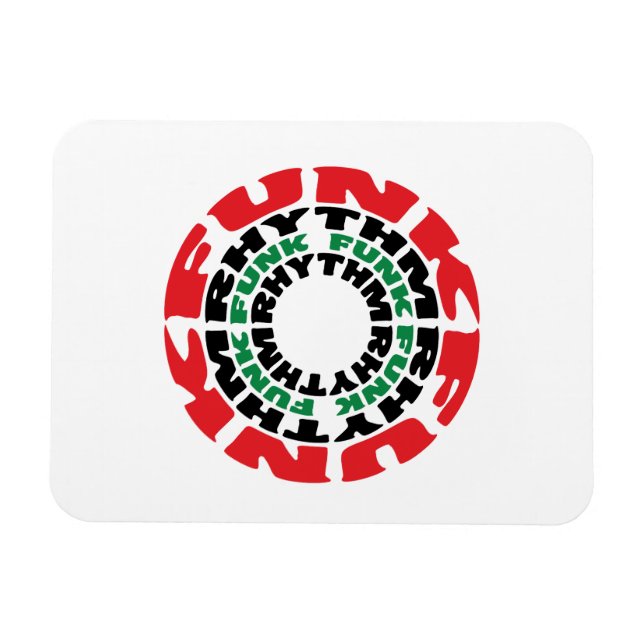 Imán Ritmo Funk Funk Rhythm (Horizontal)