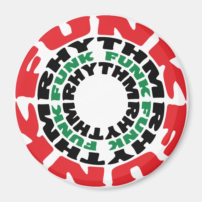 Imán Ritmo Funk Funk Rhythm (Frente)