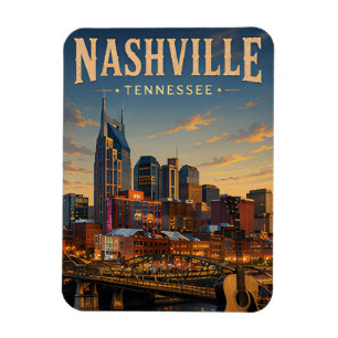 Imán Ritmo Sureño de Viajes a Nashville