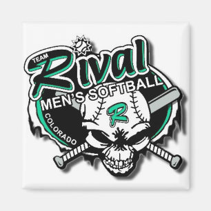 Imán rival del softball del equipo