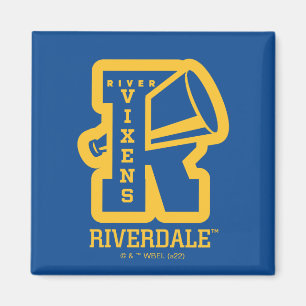Imán River Vixens Letterman