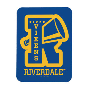 Imán River Vixens Letterman