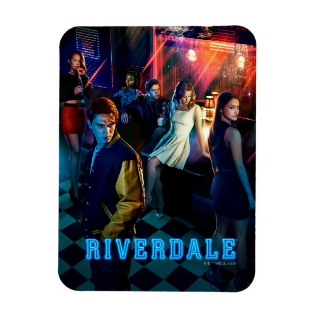 Imán Riverdale dentro del Poster Diner del Pop (Vertical)