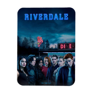 Imán Riverdale fuera del Poster Diner del Pop