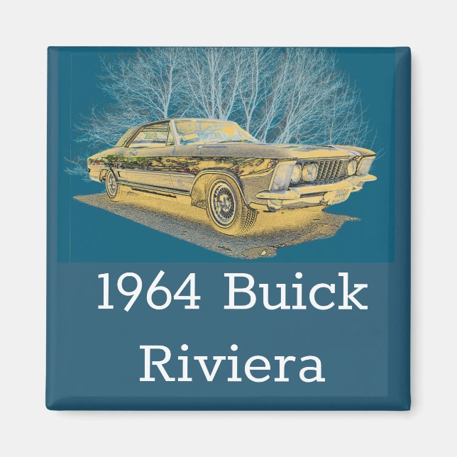 Imán Riviera de Buick 1964 (Frente)