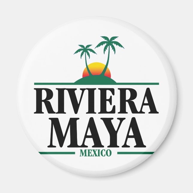 Imán Riviera Maya México (Frente)