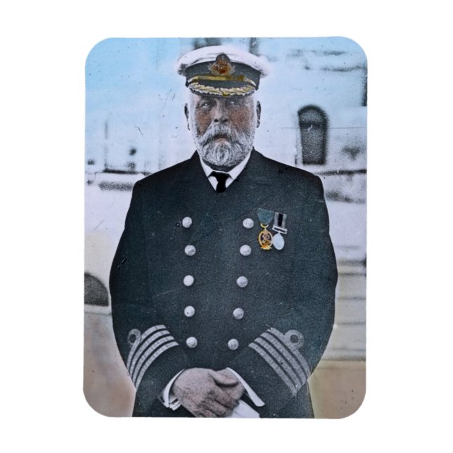 Imán RMS Titanic Captain Edward J. Smith (Vertical)