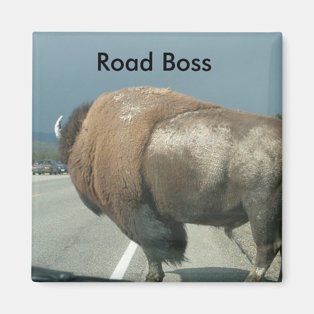 Imán Road Boss Magnet (Frente)