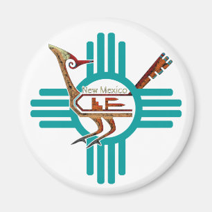 Imán Roadrunner de New México