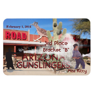 Imán Roadrunner Saloon Bracket 3Place