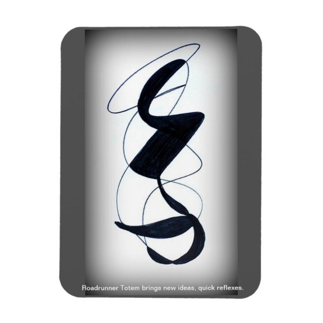 Imán Roadrunner Totem Magnet (Vertical)