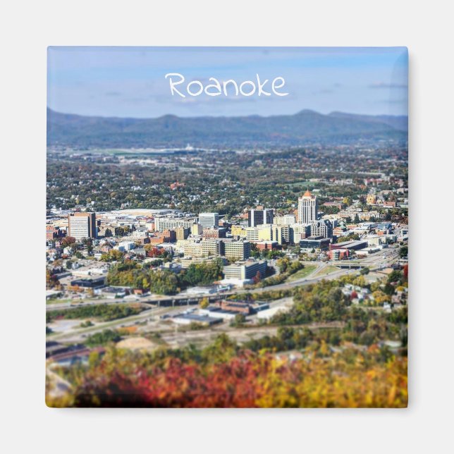 Imán Roanoke Virginia Magnet (Frente)