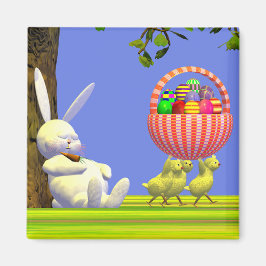 Imán Robadores de huevos de Pascua