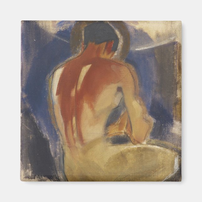 Imán Robber en la Puerta del Paraíso, Helene Schjerfbec (Frente)