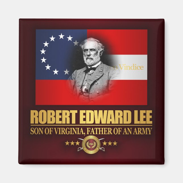 Imán Robert E Lee (Patriota Meridional) (Frente)