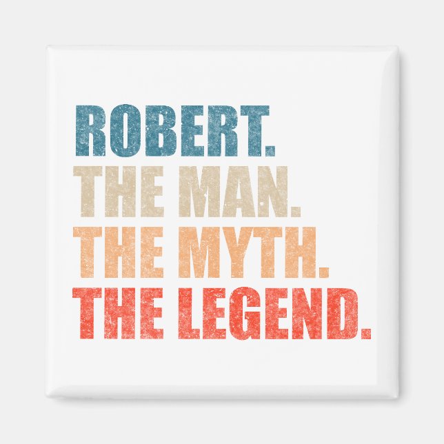 Imán Robert El Hombre El Mito La Leyenda (Frente)
