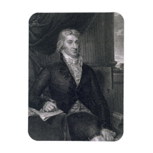 Imán Robert R. Livingston, grabado por E. Mackenzie (en