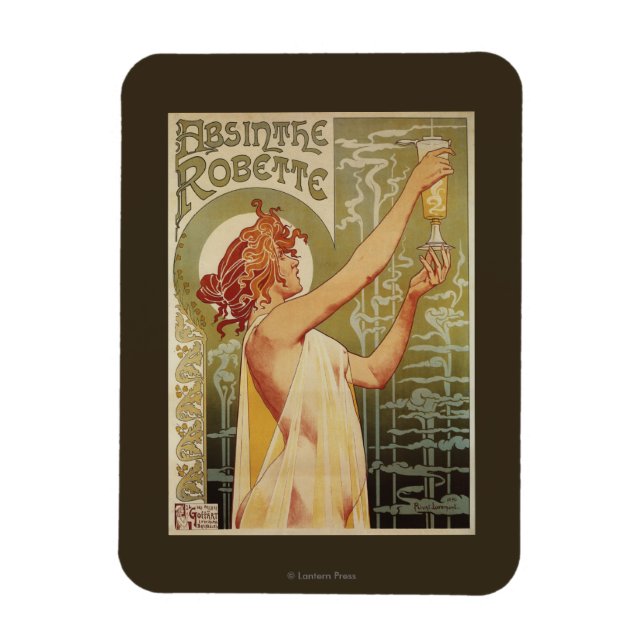 Imán Robette Absinthe Advertisement Poster (Vertical)