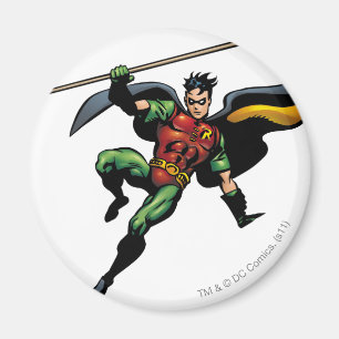 Imán Robin con el personal