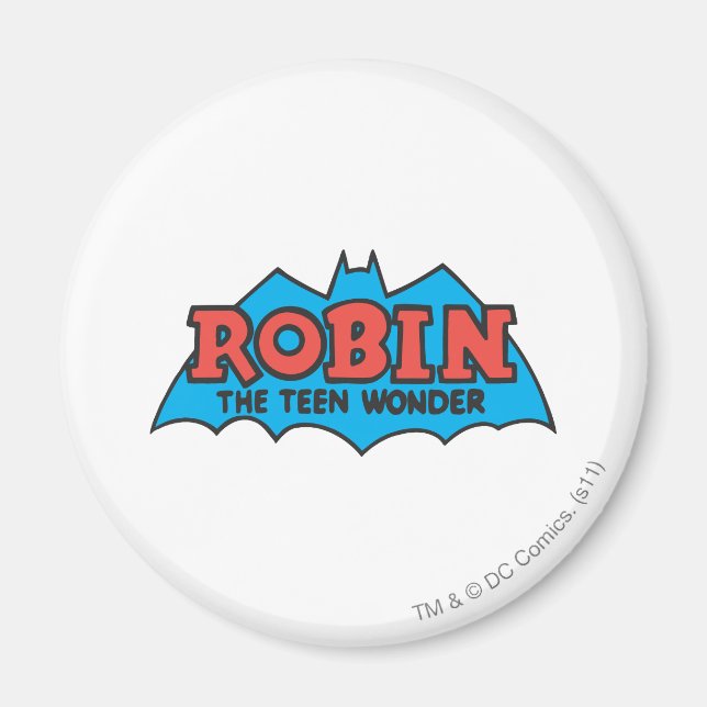 Imán Robin El Logo De La Maravilla Adolescente (Frente)