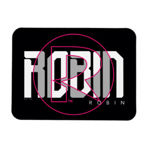 Imán Robin Hi-Tech Name Graphic