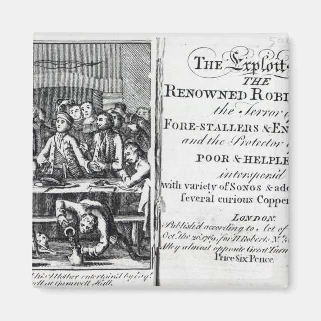 Imán Robin Hood y su madre (Frente)