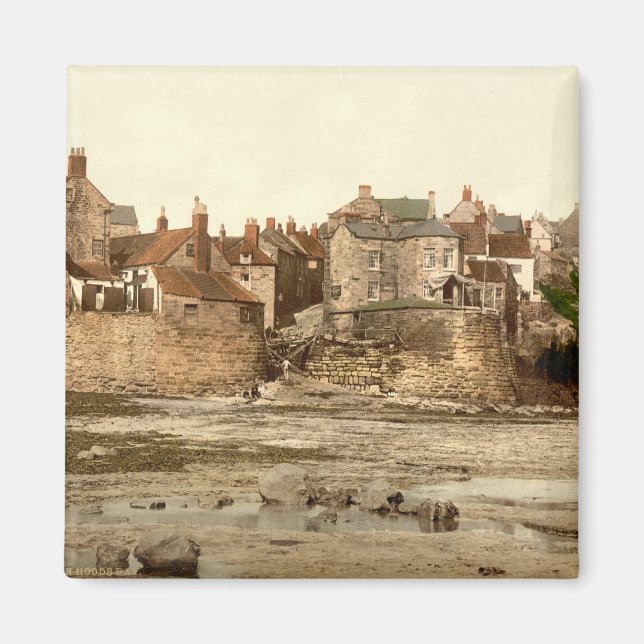 Imán Robin Hood's Bay II, Whitby, Yorkshire, Inglaterra (Frente)