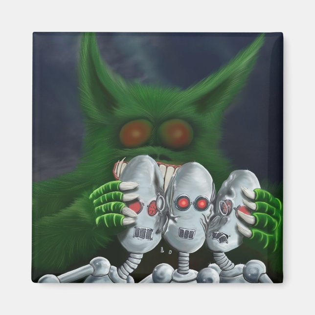 Imán Robo Smash Magnet (Frente)