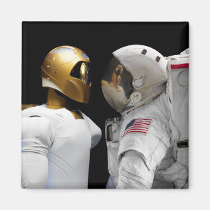 Imán Robonaut 2, un diestro, hel 3 del astronauta del