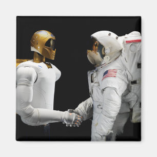 Imán Robonaut 2, un diestro, hel 4 del astronauta del