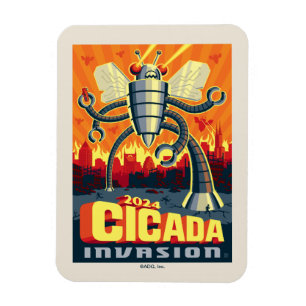 Imán Robot Cicada